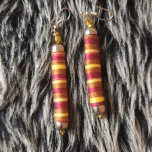Boucles d’oreilles  Rayons dorés